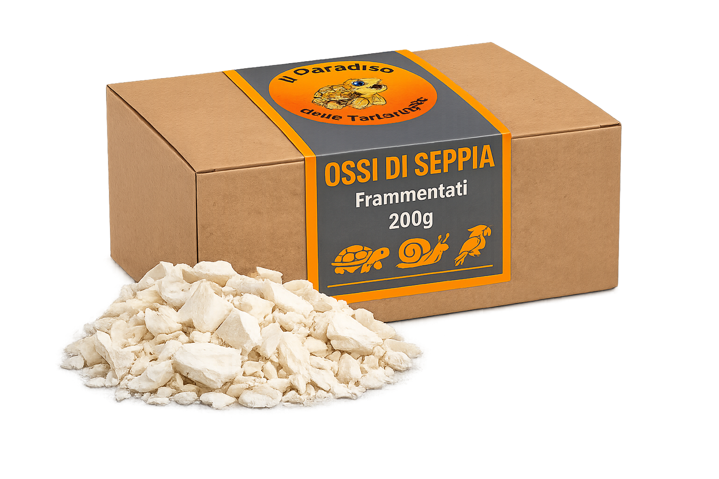 Ossi di seppia - fonte di calcio per tartarughe di terra, uccelli, lumache
