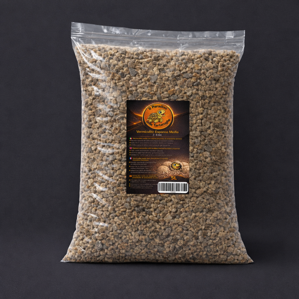 Vermiculite Espansa Media - incubazione uova rettili tartarughe substrato