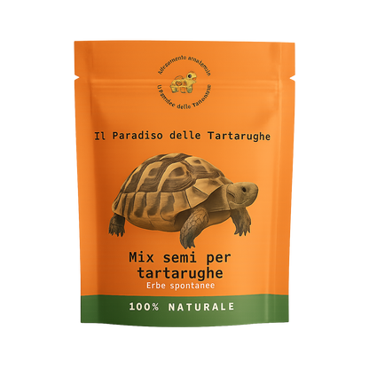Mix semi - alimentazione naturale miscela erbe spontanee e semi per tartarughe di terra