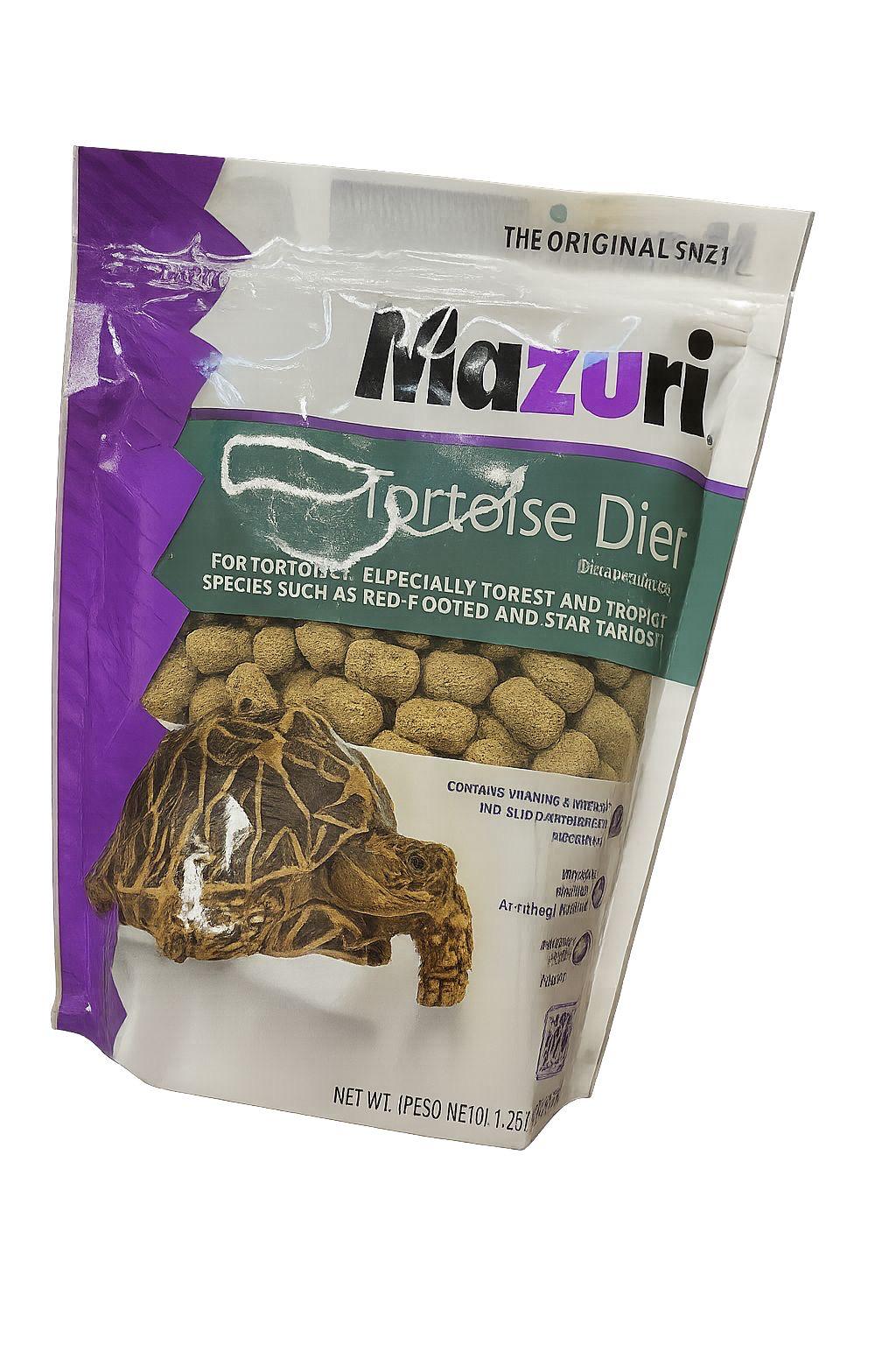 Mazuri - mangime completo tartarughe di terra, rettili, alimentazione bilanciata