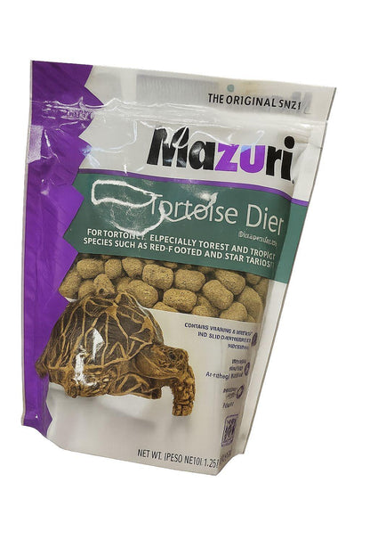 Mazuri - mangime completo tartarughe di terra, rettili, alimentazione bilanciata