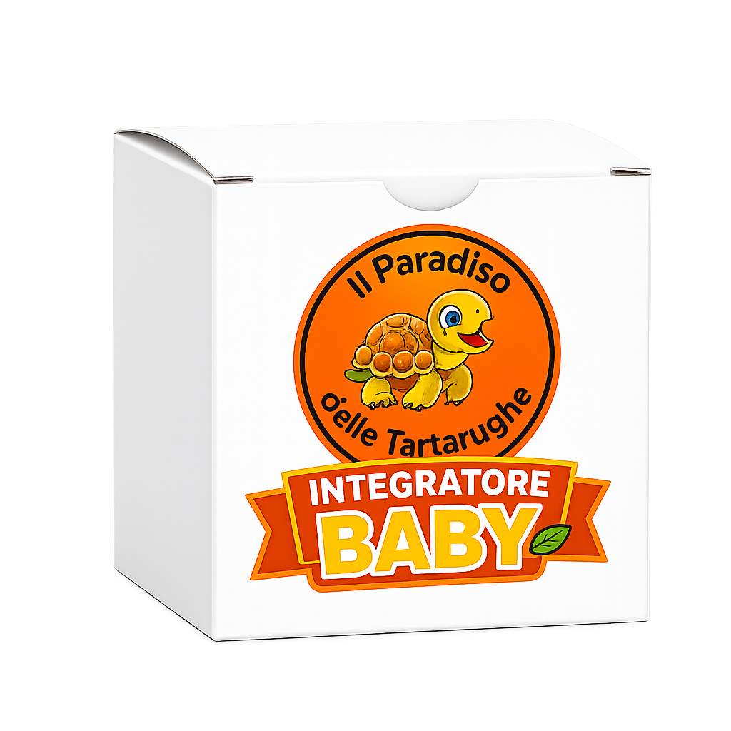 Integratore per tartarughe BABY 125g - Marca “Il Paradiso delle Tartarughe”