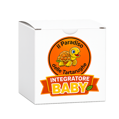 Integratore per tartarughe BABY 125g - Marca “Il Paradiso delle Tartarughe”