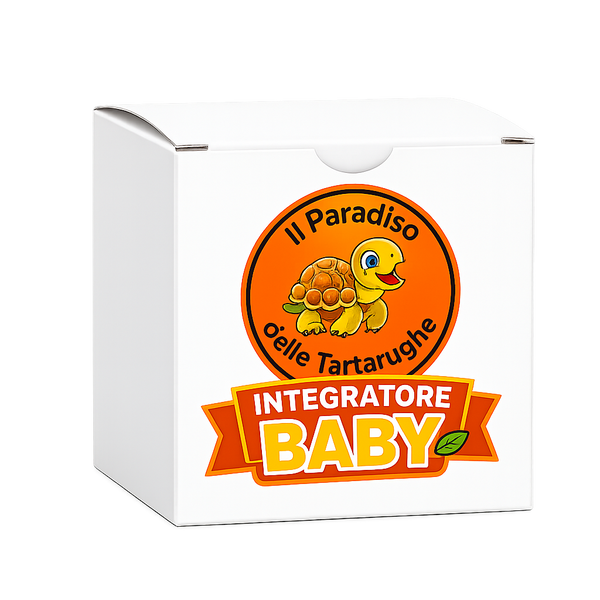 Integratore per tartarughe BABY 125g - Marca “Il Paradiso delle Tartarughe”